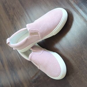 Brand new without tags Cat and Jack pink slip on sneakers